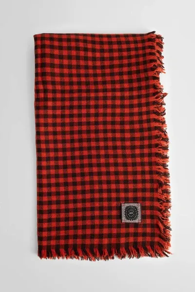 Destin Unisex Red Scarves