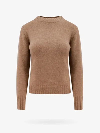 Max Mara Omelia Knit In Brown