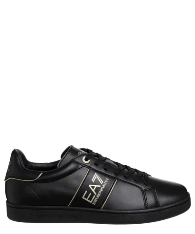 Ea7 Classic Sneakers In Black