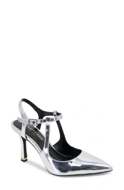 Kenneth Cole New York Romi Slingback Pump In Silver