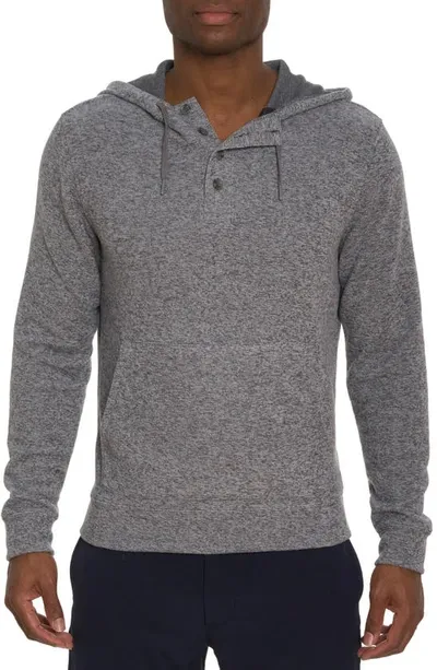 Robert Graham Ainsworth Knit Hoodie In Grey