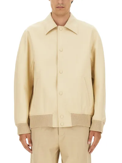 Lanvin Buttoned Jacket In Cream