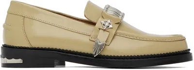 Toga Virilis Beige Hardware Loafers