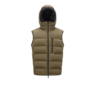 Moncler Collection Doudoune Sans Manches Tamega In Green