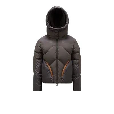 Moncler Collection Canard Short Down Jacket Brown