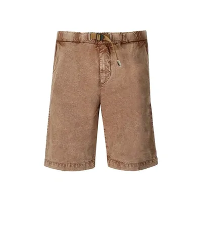 White Sand Kevin Heritage Beige Bermuda Shorts