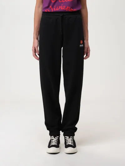 Kenzo Crest Logo Classic Track Pants In Black