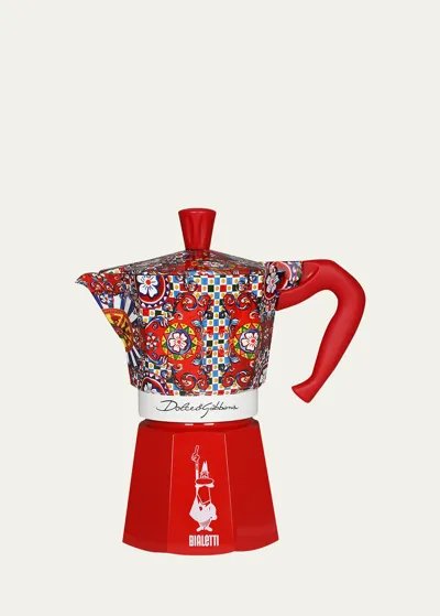 Bialetti X Dolce & Gabbana X Bialetti Moka Express 6-cup Stovetop Coffee Pot