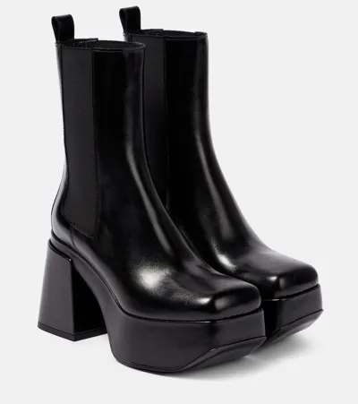 Dorothee Schumacher Platform Chelsea Boot In Black