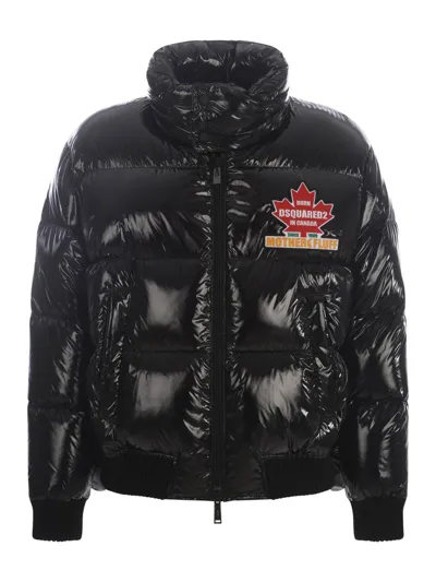 Dsquared2 Bomber Jacket In Black