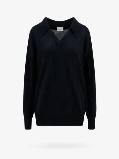 Khaite Elsia Sweater In Black