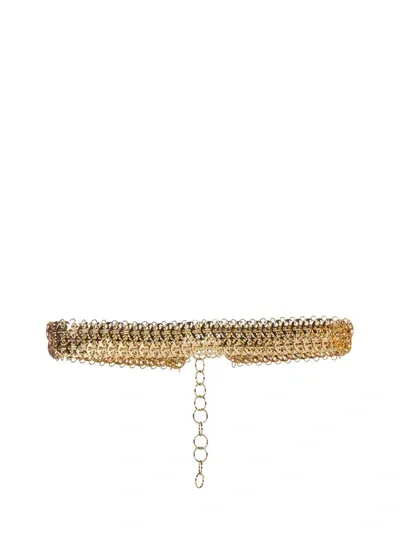 Rabanne Paco  1969 Belt In Gold