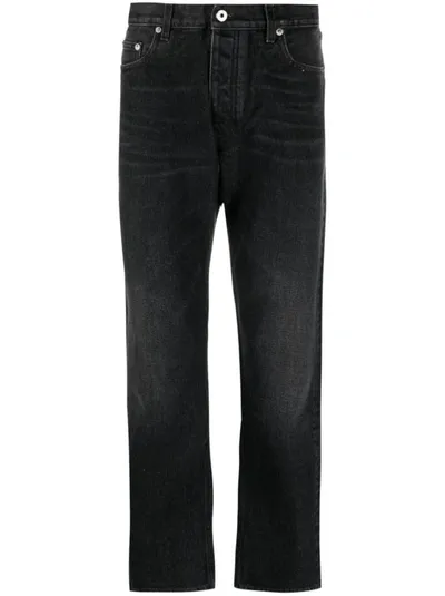 Off-white Five-pocket Black Cotton Jeans