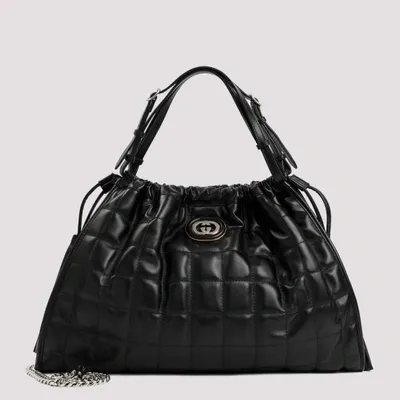 Gucci Deco Medium Tote Bag In Black