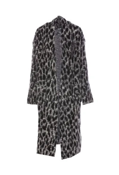 Zadig & Voltaire Tilda Leopard Cardigan In Multi