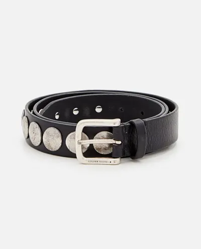 Golden Goose Belt Trinidad In Black