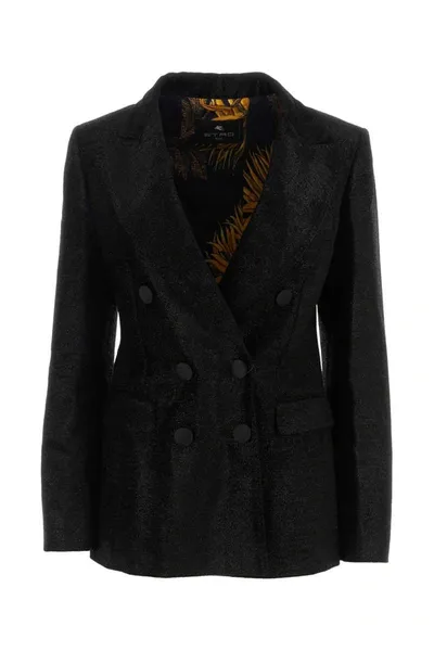 Etro Jackets And Vests In Black