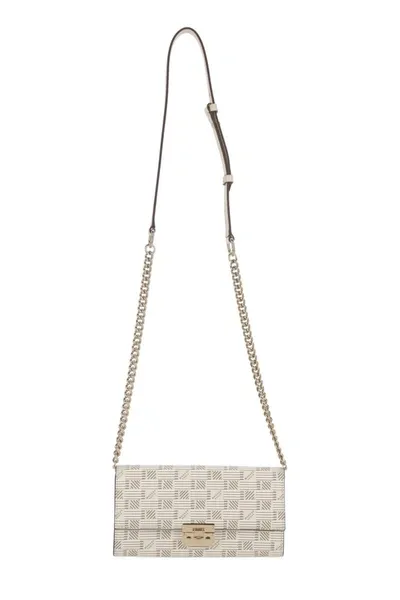 Moreau Paris Gigi Phone Clutch In Champagne