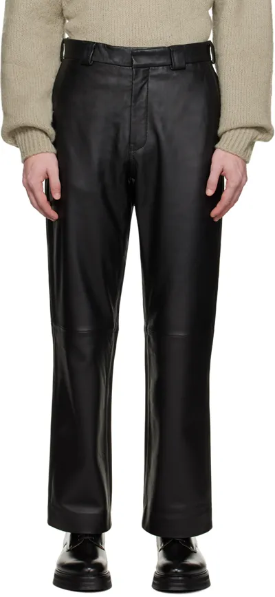 Won Hundred Black Jayden Leather Pants