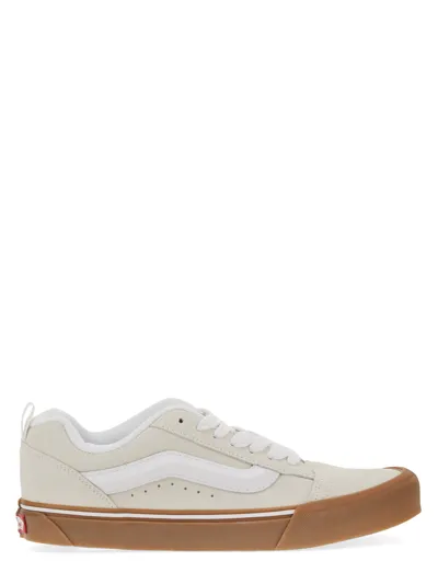 Vans Knu Skool Sneaker In Beige