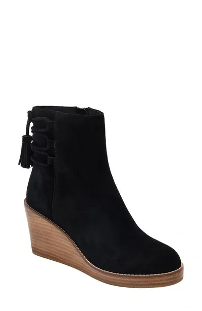 Jack Rogers Banbury Wedge Bootie In Black