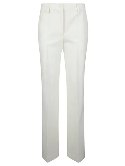 P.a.r.o.s.h . Straight Leg Trousers In White