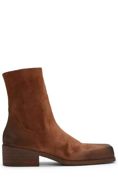 Marsèll Cassello Ankle Boots In Brown