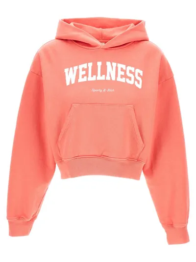 Sporty And Rich Wellness Ivy Sweatshirt Pink In Nude & Neutrals