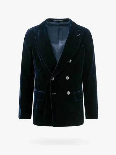 Giorgio Armani Blazer In Blue