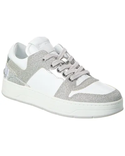 Jimmy Choo Florent Sneakers In Silver