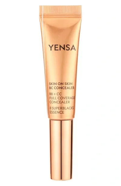 Yensa Skin On Skin Bb + Cc Full Coverage Hyaluronic Serum Concealer In Tan Neutral