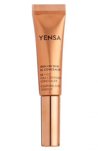 Yensa Skin On Skin Bb + Cc Full Coverage Hyaluronic Serum Concealer In Medium Warm