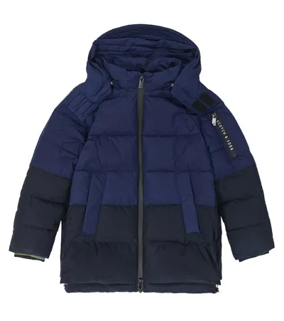 Scotch & Soda Kids' Puffer Jacket In Blue