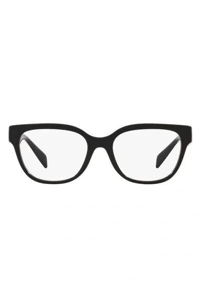 Versace 53mm Optical Glasses In Black