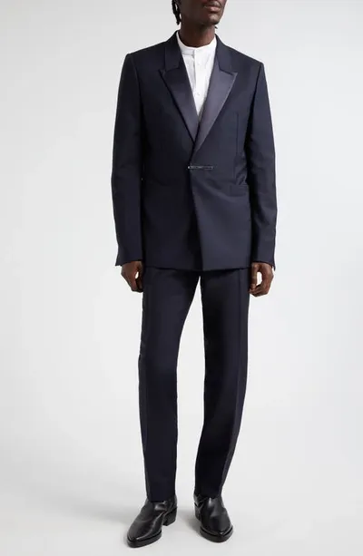 Givenchy Evening Blazer Jacket In Blue