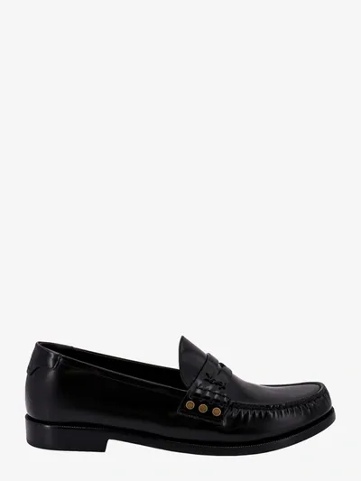 Saint Laurent Loafer In Black