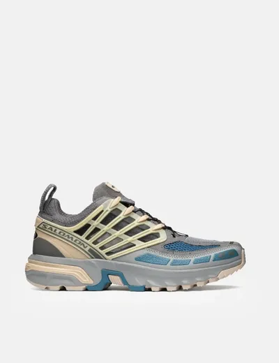 Salomon Acs Pro Mesh And Rubber Sneakers In Grey