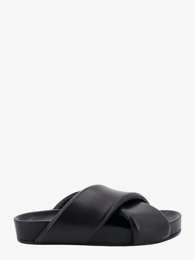 Jil Sander Sandal In Black