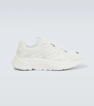 Kenzo Tech Runner Sneakers In White