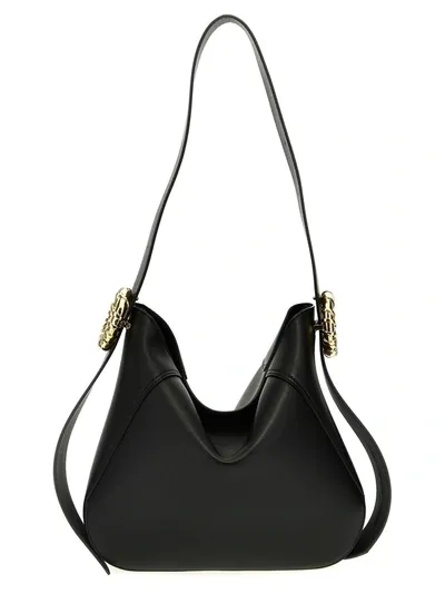 Lanvin Melodie Hobo Shoulder Bags Black