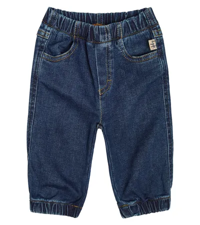 Il Gufo Baby Jeans In Blue