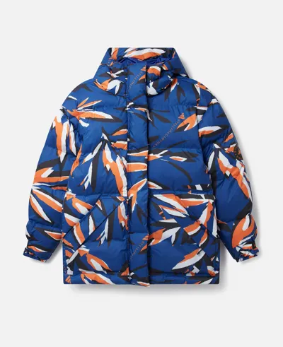 Stella Mccartney Truenature Floral Print Mid-length Padded Jacket