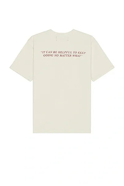 Reese Cooper Keep It Going T-shirt In Vintage White