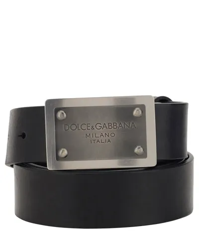 Dolce & Gabbana Belt In Black