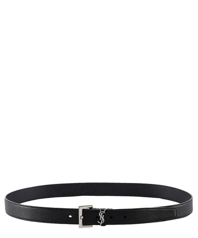 Saint Laurent Belt In Black