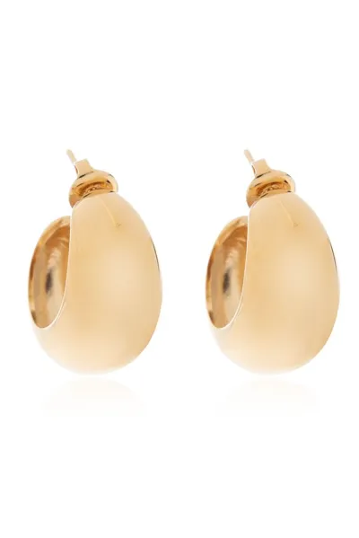 Isabel Marant Polished Finish Chunky Hoop Earrings In Gold