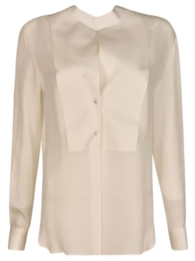 Giorgio Armani Long-sleeved Blouse In U0bn