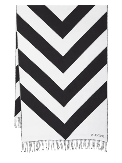 Valentino Strhype Scarf In Black