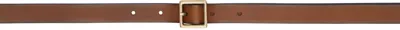 Isabel Marant Brown Nicia Belt In 50ct Chestnut