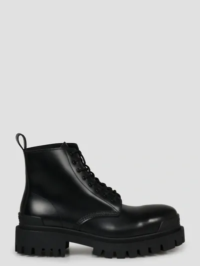 Balenciaga Strike Bootie In Black